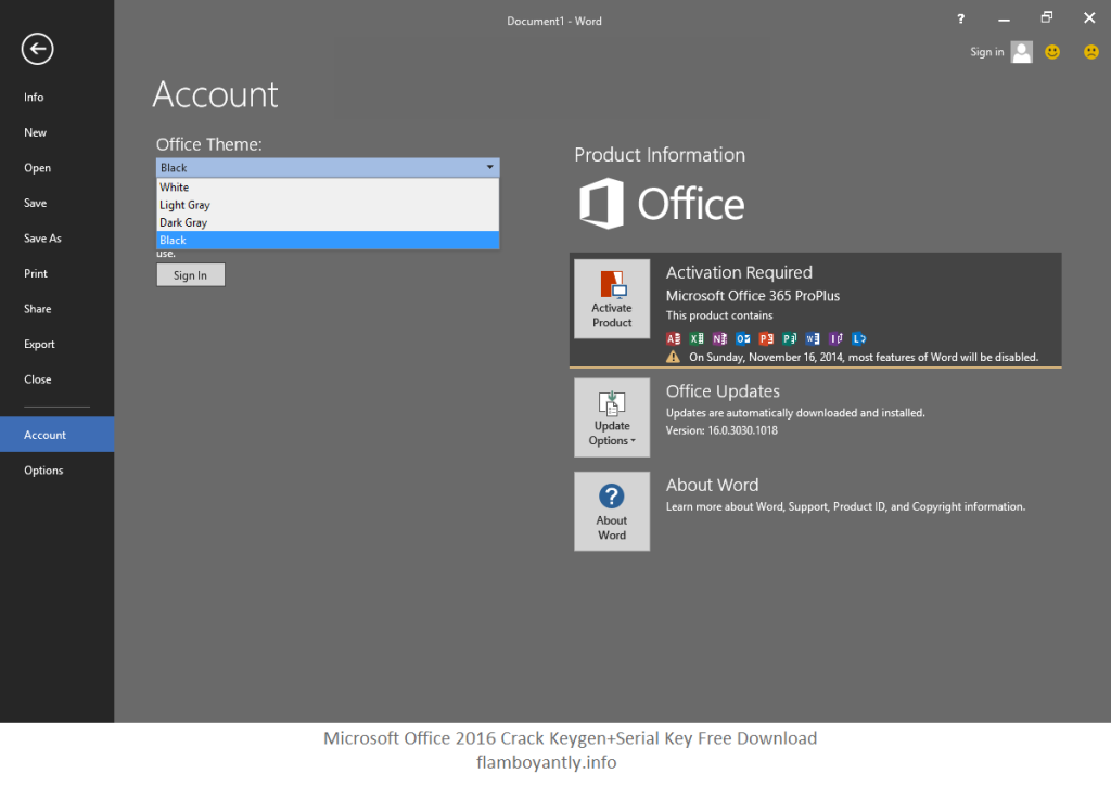 free download office 2016 activator